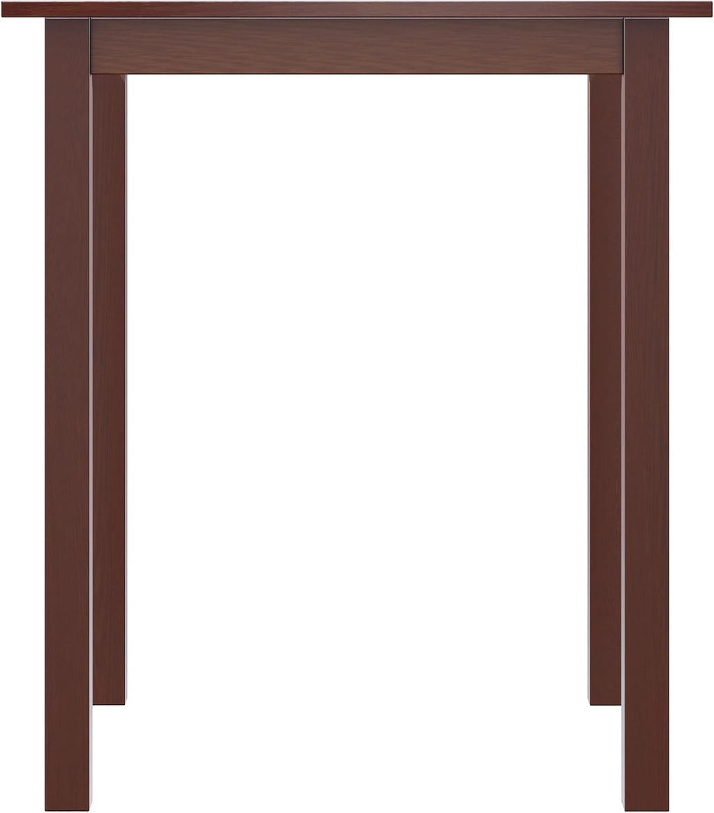 Winsome Parkland High Dining Table, 39' High, 34' Wide, Walnut