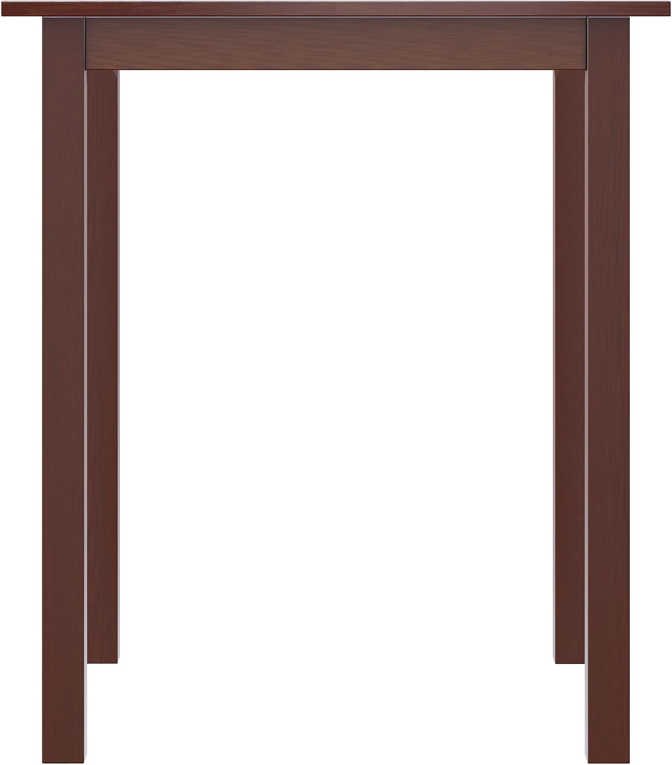Winsome Parkland High Dining Table, 39' High, 34' Wide, Walnut