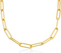 OAK & LUNA - Choose Your Style Women's Chain - Sterling Silver, 18K Gold Plated, Gold Vermeil, 14K Solid Gold - Bobble, Paperclip, Herringbone, Gourmette, Rope, Texture, Pearl, Cable, Mirror, Box, Twist - Custom Length