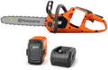 Husqvarna 435i Battery Chainsaw, 16-Inch Cordless Electric Chainsaw with 7.5 Ah Battery and Charger Included