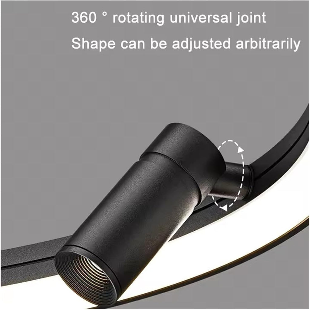 Remote Dimming Modern LED Chandelier Lights Living Dining Room Pendant Bedroom Hall Lamps Spotlight Indoor Lighting,Indoor Illumination