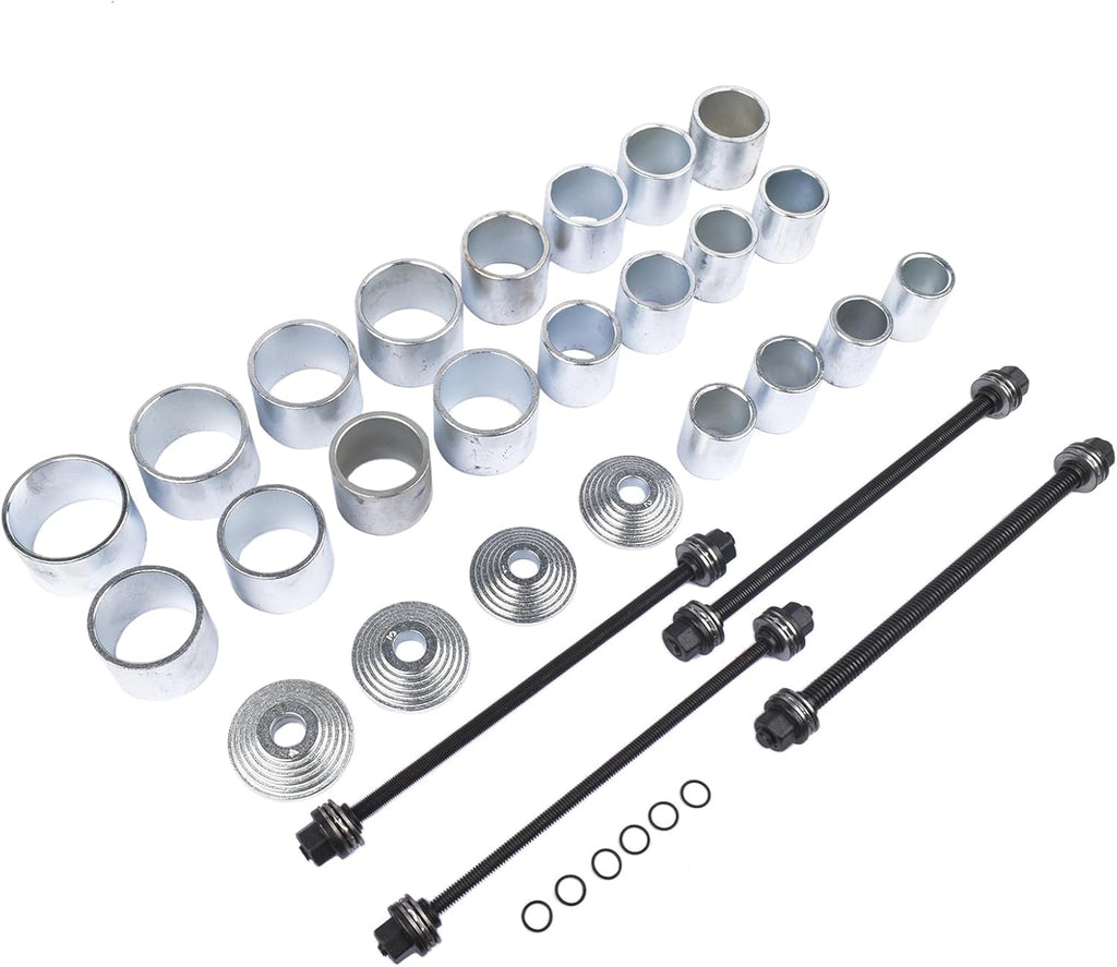 Handor 28pcs Press and Pull Sleeve Kit Remove Bushes Bushing Bearings Seals Removal Insertion Tool Set
