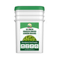 Valley Food Storage Freeze Dried Green Beans | 10-Bag Bucket, 28.2 oz | Premium Emergency Food Supply, 25 Year Shelf Life | Non-GMO Prepper Food for Camping, Cooking & Long-Term Storage, Packaged in USA