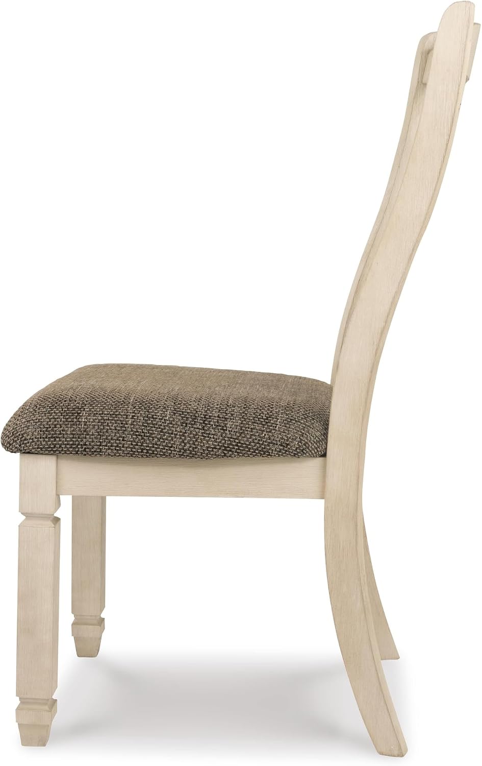 Signature Design by Ashley Bolanburg 20' Upholstered Dining Room Chair, Set of 2, Antique White