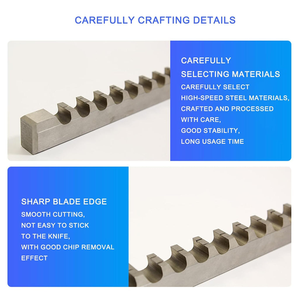 Machinery Keyway Tools, Push Type Keyway Broaches Industrial Tools 30 Pcs Keyway Broach Set in Fitted Box, 5 Pcs Broach 18 Collared Bushing 7 Gaskets