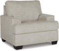 Signature Design by Ashley Vayda Casual Upholstered Chair, Light Gray