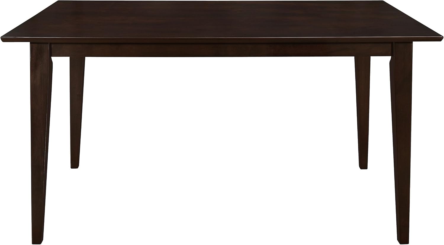 Coaster Home Furnishings - Gabriel - Wood - Smooth Surface Dining Table with Tapered Wooden Legs - Home Kitchen, Dining Room - 59-Inch - Cappuccino - 100771