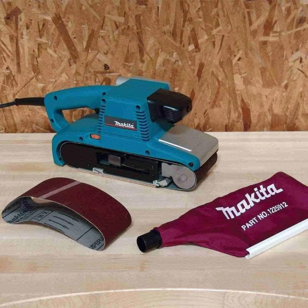 Makita 9404 4' x 24' Belt Sander, with Variable Speed , Blue