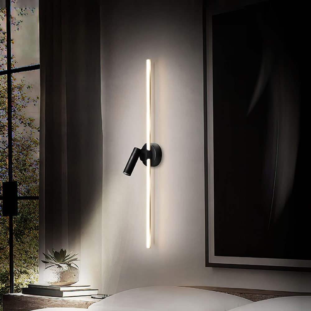 Led Ceiling Spotlights Indoor Surface Mounted Spotlight, Adjustable Ceiling Lamp Fixed Track Lighting Fixture, Modern Bathroom Vanity Lights for Kitchen Island Bedroom