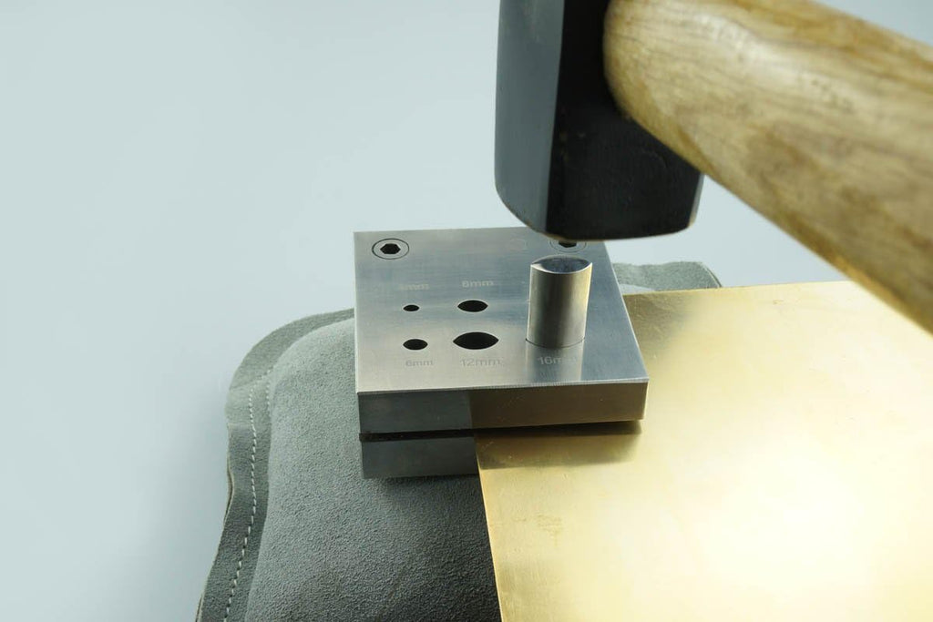 SE Disc Cutter with 6 Eye Shape Punches Set, 4 to 18mm