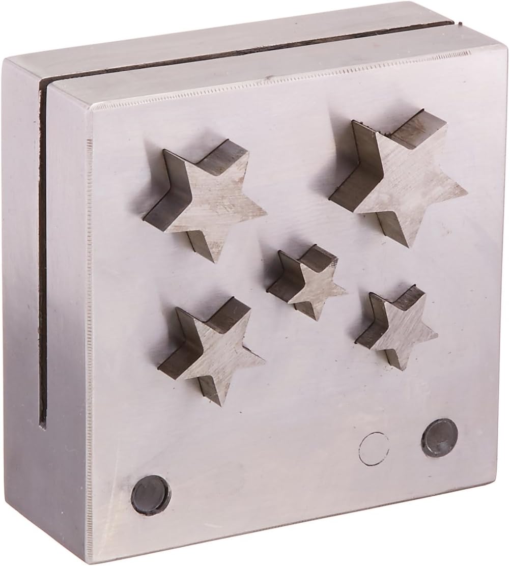 SE Disc Cutter with 5 Star Punches Set (5 PC.) - JT-SP321-5STR
