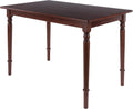 Winsome Ravenna Dining Table for 6 People, 47' Rectangular Kitchen Table, Walnut