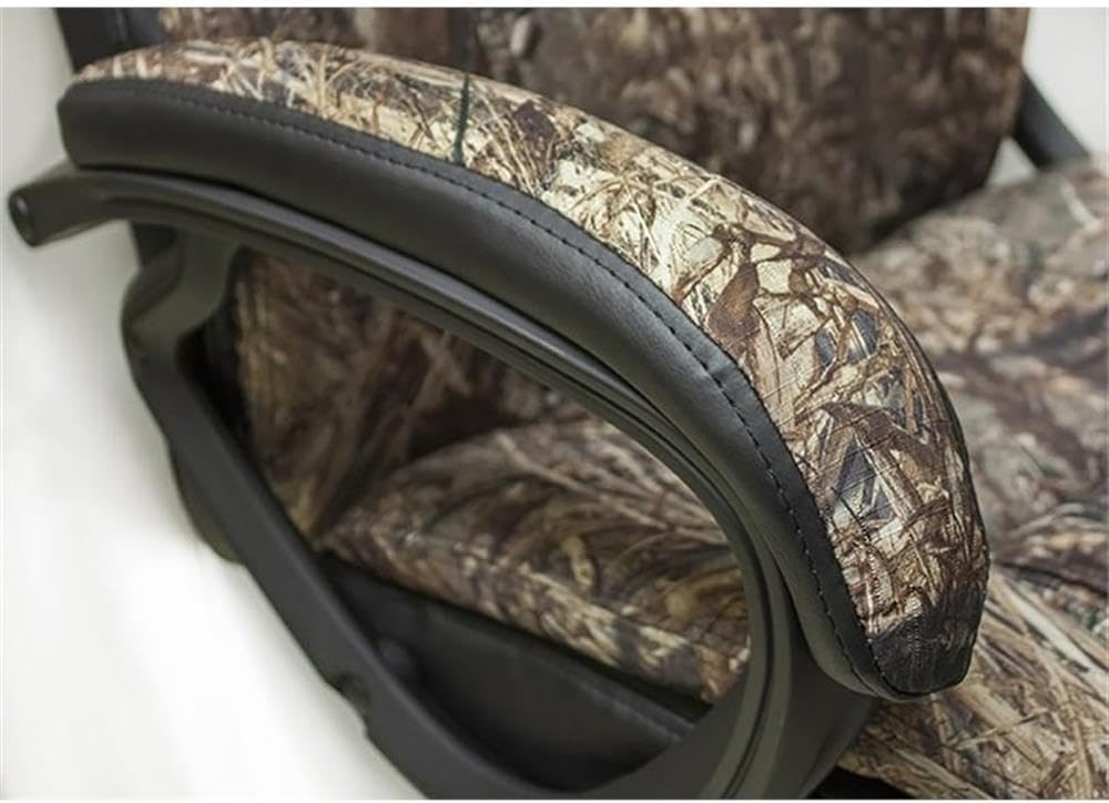 OS Home and Office Furniture 45.25' Fabric Executive Chair in Mossy Oak/Black