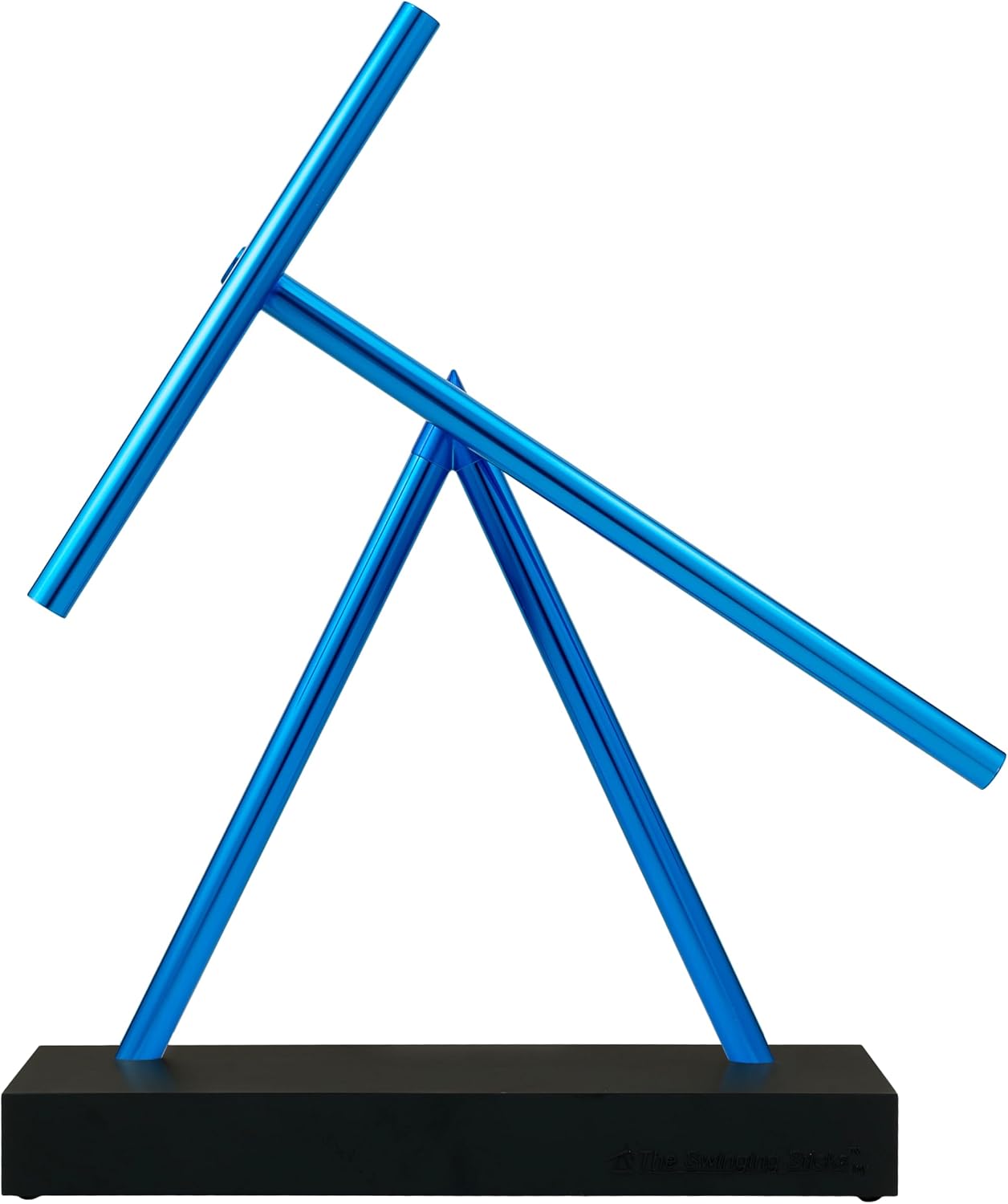 Kinetic Energy Sculpture - Desktop Toy Version (Black/Blue)