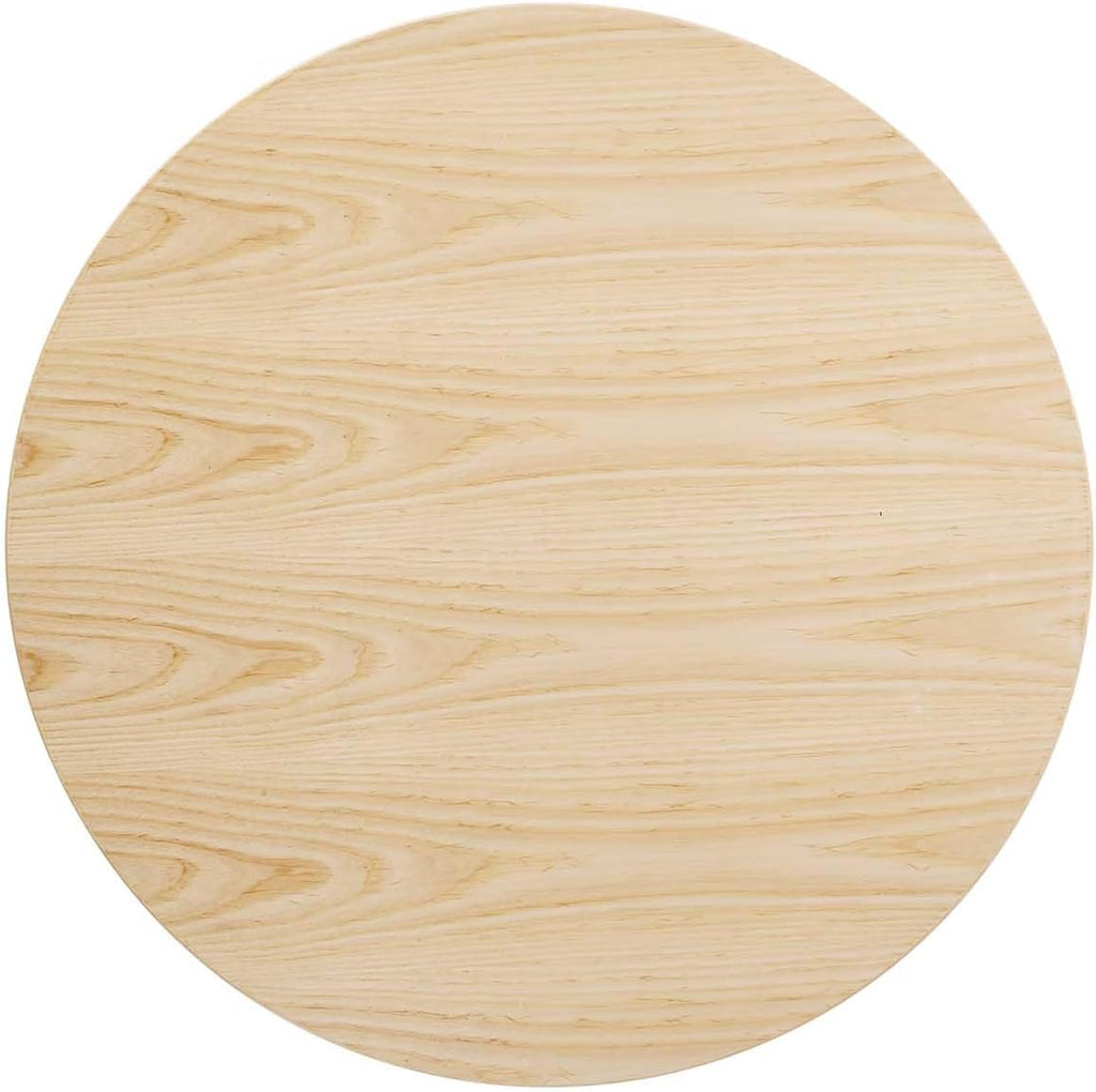 Modway Lippa Dining Table, 36', Black Natural