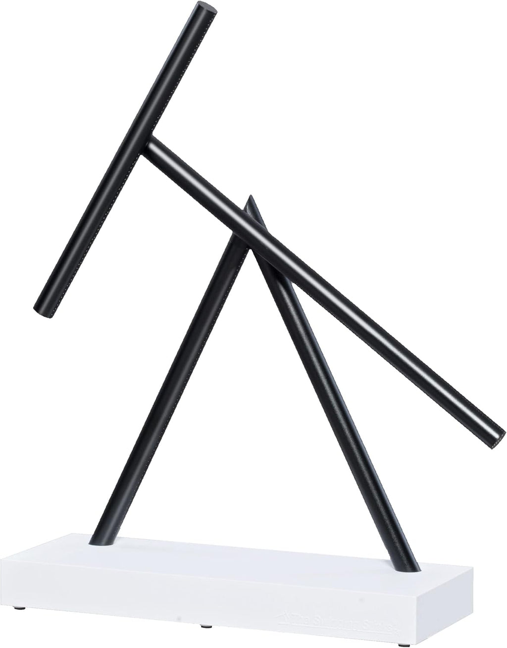 Kinetic Energy Sculpture - Desktop Toy Version (White/Black)