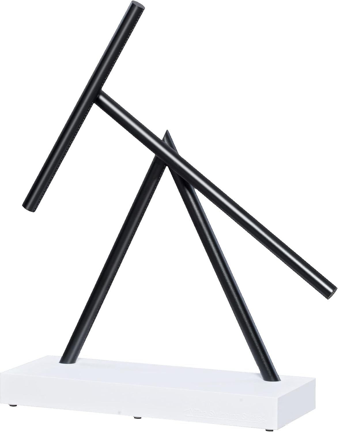 Kinetic Energy Sculpture - Desktop Toy Version (White/Black)