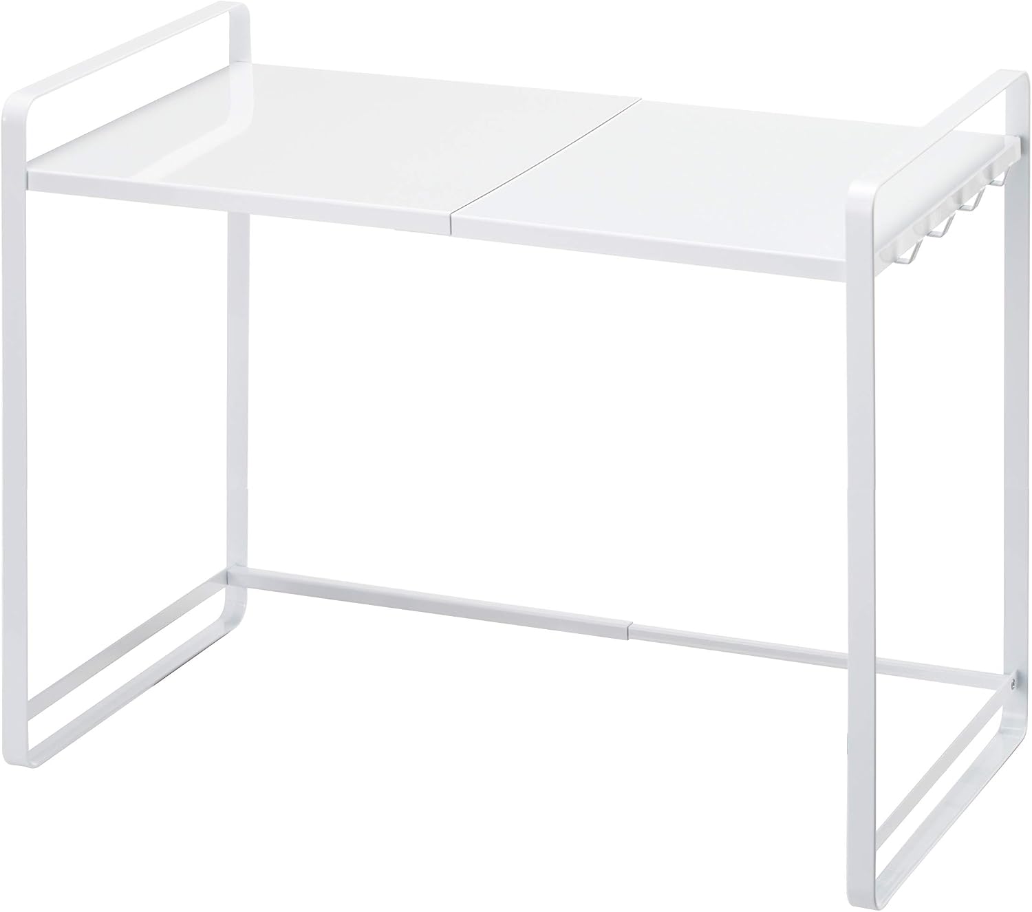 YAMAZAKI Home Expandable Kitchen Counter Organizer, Steel, Expandable