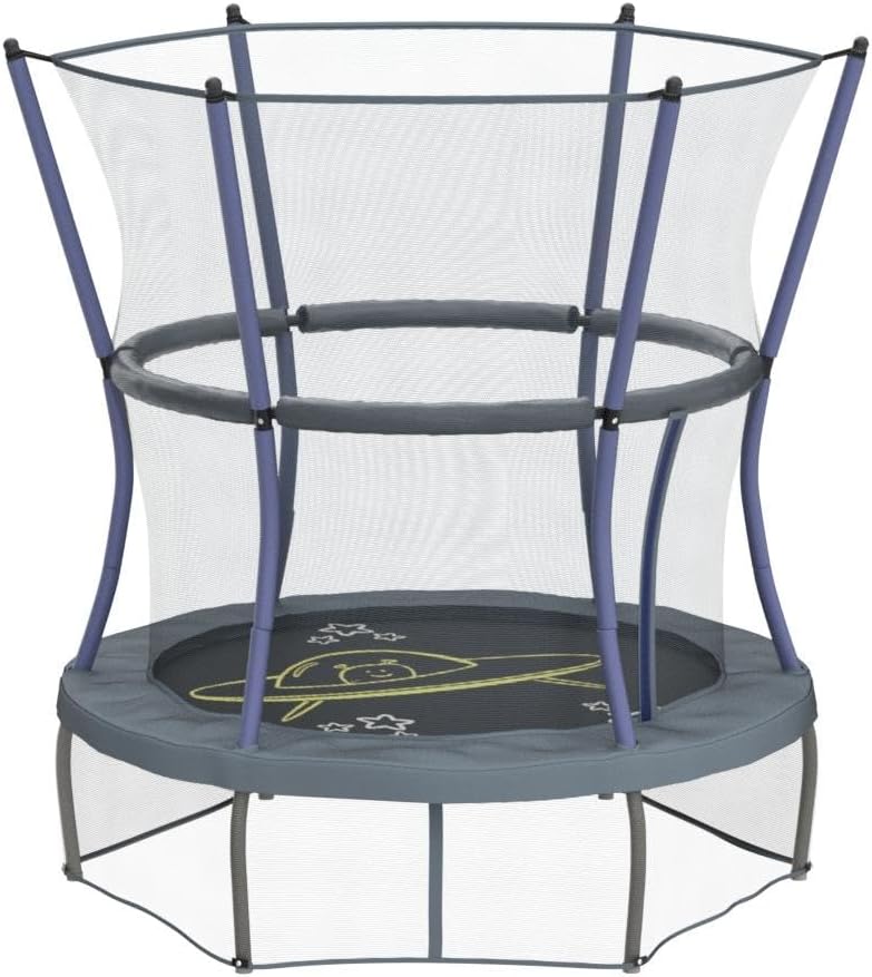 Skywalker Trampolines Mini Trampoline with Enclosure Net