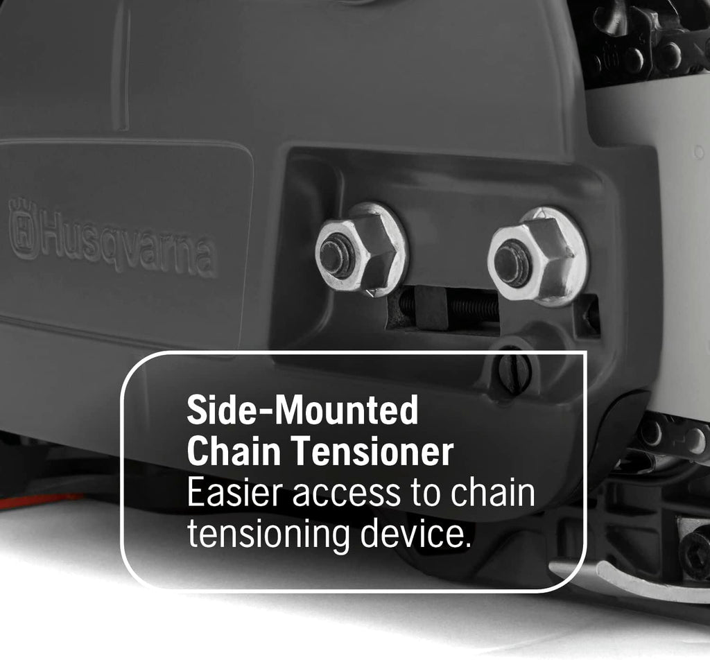 Husqvarna 455 Rancher Gas Chainsaw, 55-cc 3.5-HP, 2-Cycle X-Torq Engine, 20 Inch Chainsaw with Automatic Oiler, For Wood Cutting, Tree Trimming and Land Clearing, Gifts For Men