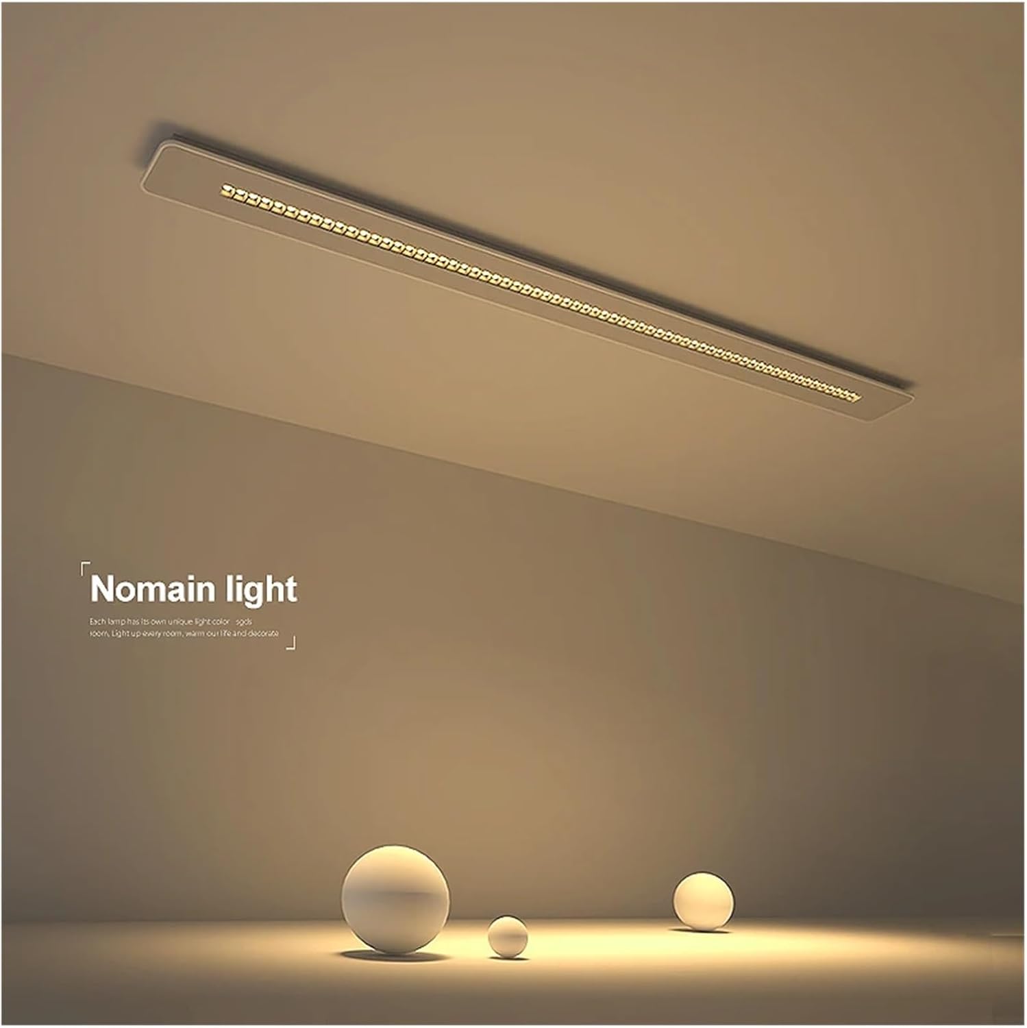 Modern Chandelier, Pendant Light Living Room Dining Bedroom Eye Protection Decorative with Spotlight Indoor Lighting(80cm)