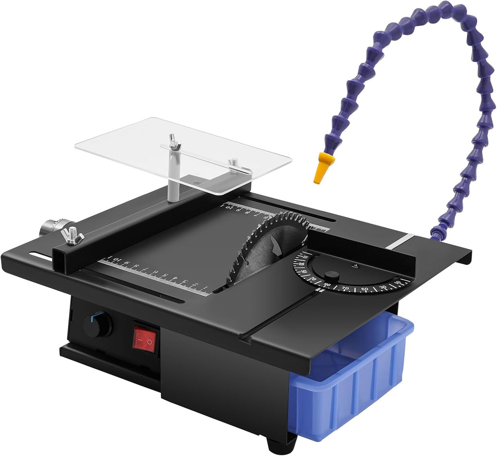 Rock Saw for Cutting Rocks, 1850w Jewelry Polisher Grinder, Adjustable 0-10000rpm Lapidary saw with Cooling System Cold-Rolled Steel Construction for Gem, Jade, Woodworking