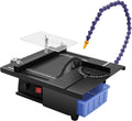 Rock Saw for Cutting Rocks, 1850w Jewelry Polisher Grinder, Adjustable 0-10000rpm Lapidary saw with Cooling System Cold-Rolled Steel Construction for Gem, Jade, Woodworking