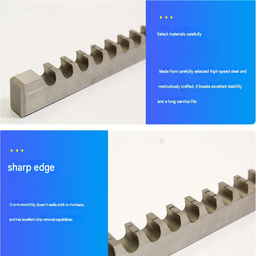 Keyway Cutting Tool 22pcs CNC Keyway Broaches Set Broach Bushing Shim Set High Speed Steel Cutting Tool for CNC Cutting Machine Too
