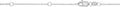 14K Solid White Gold 0.8mm Diamond-Cut Cable Chain Necklace, Extendable (Adjustable 16', 17', 18')