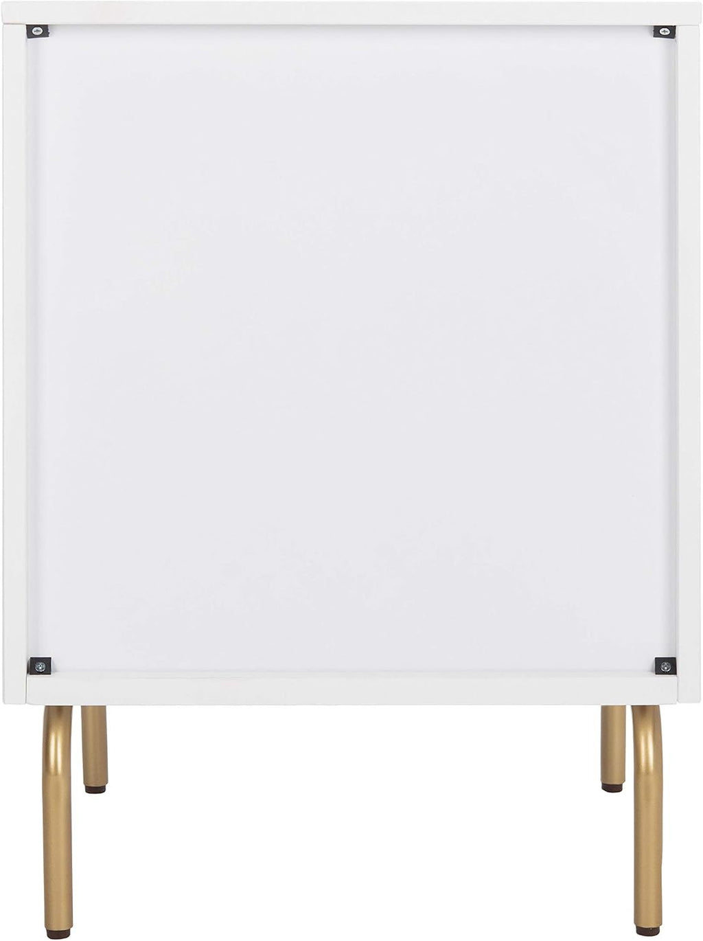 Safavieh Home Genevieve Modern Walnut and White Mahogany 2-drawer Nightstand