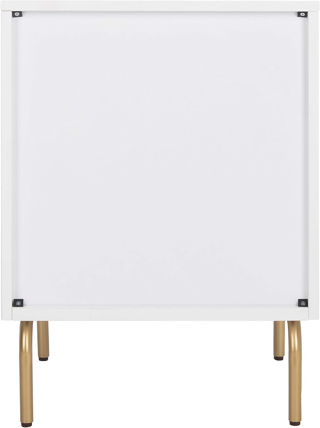 Safavieh Home Genevieve Modern Walnut and White Mahogany 2-drawer Nightstand