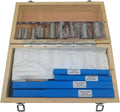 Push Type Keyway broaches 18pc HSS Metric Keyway Broach Cutters B C Push Type 4mm 5mm 6mm 8mm + 9pc Bushing Sleeve + 5pc Shim Cutting Tool Metalworking