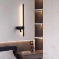 Indoor LED Long Wall Lights Modern with Remote Control Wall Sconce 2700K-6500K Dimmable Wall Lighting 360° Rotatable Spotlight Iron Acrylic for Bedroom Living Room