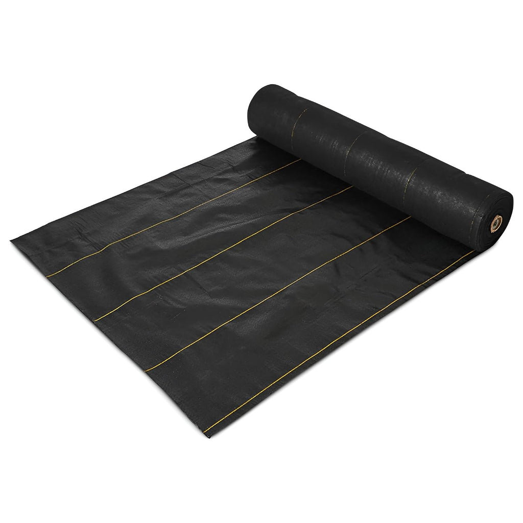 Dewitt P4 Pro 5 Commercial and Home Landscape 5 Ounce Weed Barrier Ground Woven Cover Fabric, 4 x 250 Feet (8 Pack)