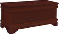 Coaster Home Furnishings - Pablo - Wood - Cedar Chest with Flip-Open Top, Lined Interior and Base Molding - Bedroom - 47-Inch - Warm Brown - 900022