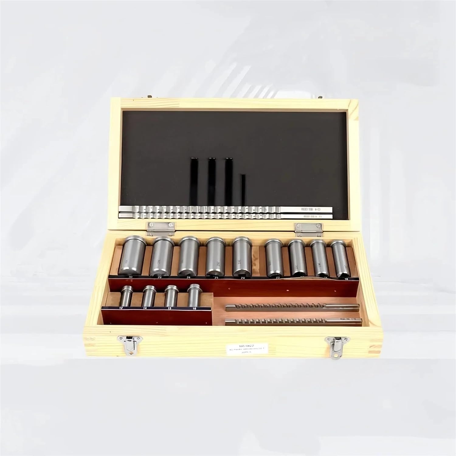 Keyway Cutting Tool 22pcs Keyway Broach Set Bushing Shim Set 12-30 HSS Keyway Tool knife for CNC Machine for CNC Cutting Machine Too