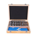 Keyway Broach Kit Keyway Spline Broaching Set with 5 Broaches 18 Bushings 7 Shims Inch Broach Set Metric Keyway Cutting Tool HSS Industrial Tools