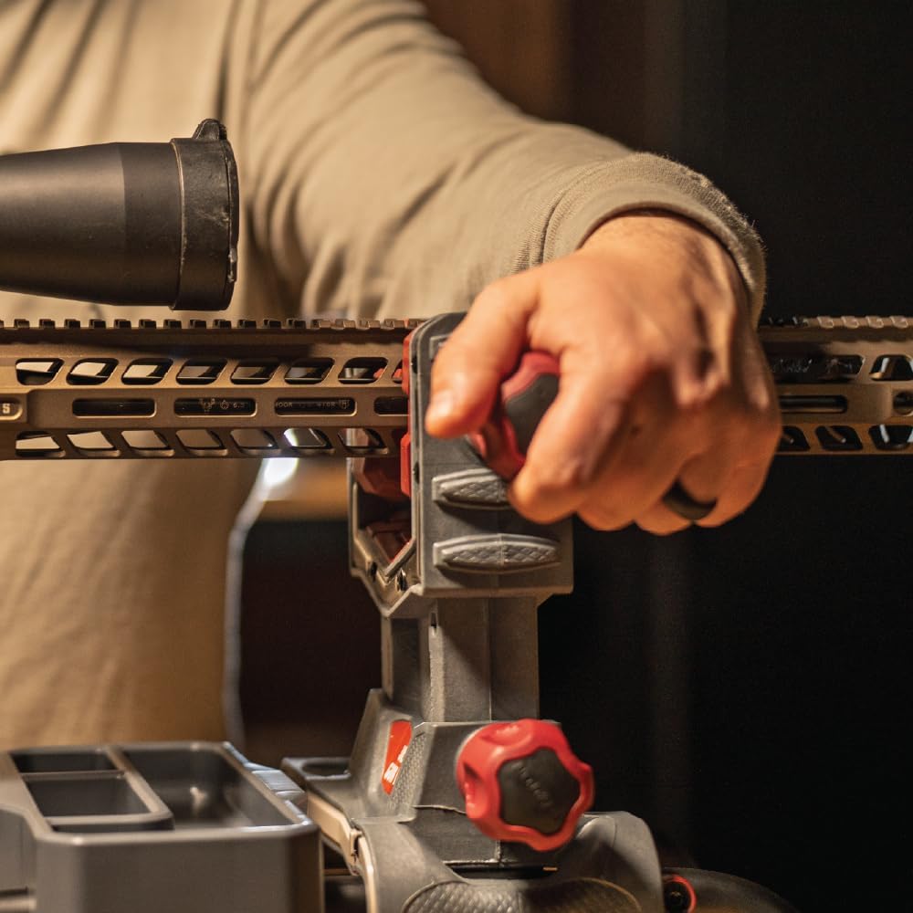 Tipton Ultra Gun Vise with Heavy-Duty, Customizable Design and Non-Marring Material for Cleaning, Gunsmithing and Maintenance