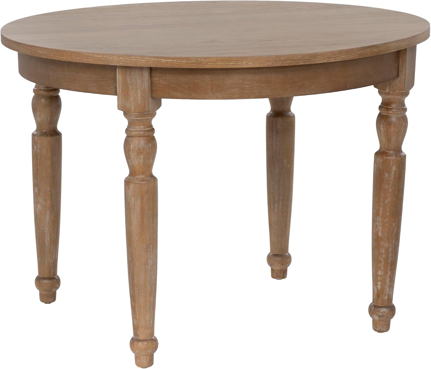Linon Table, Light Natural Brown, 42 x 42 x 30
