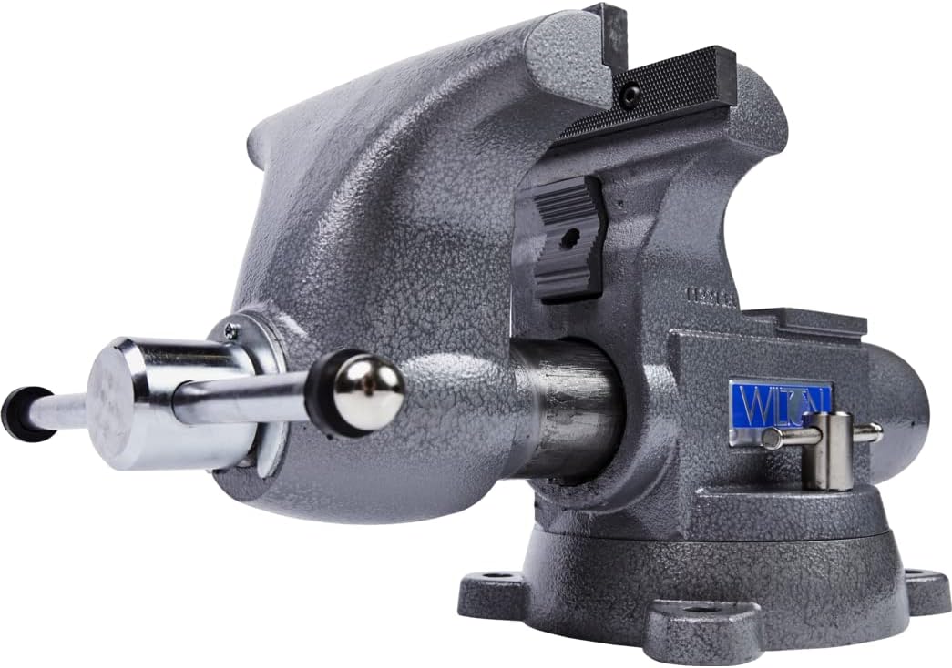Wilton Tradesman Bench Vise, 8' Jaw Width, 6-3/4' Max Jaw Opening, 4-3/4' Throat (Model 1780A)