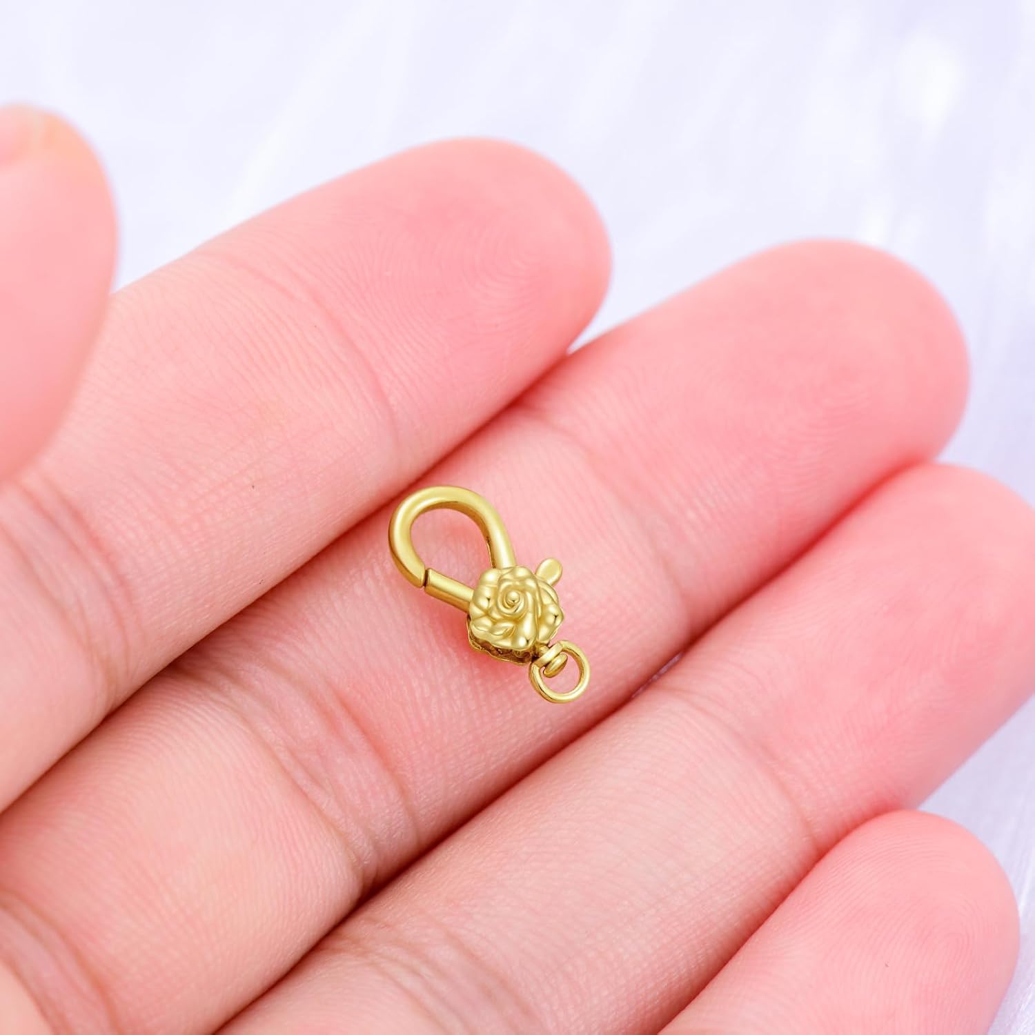14K Gold 1'/2'/3' Necklace Bracelet Extender Chain with Different Clasp, Necklace Extender Gold 14K, Durable Removable Gold Chain Extender, Bracelet Extender 14K Gold, Gold Extension Chain for Necklace Anklet