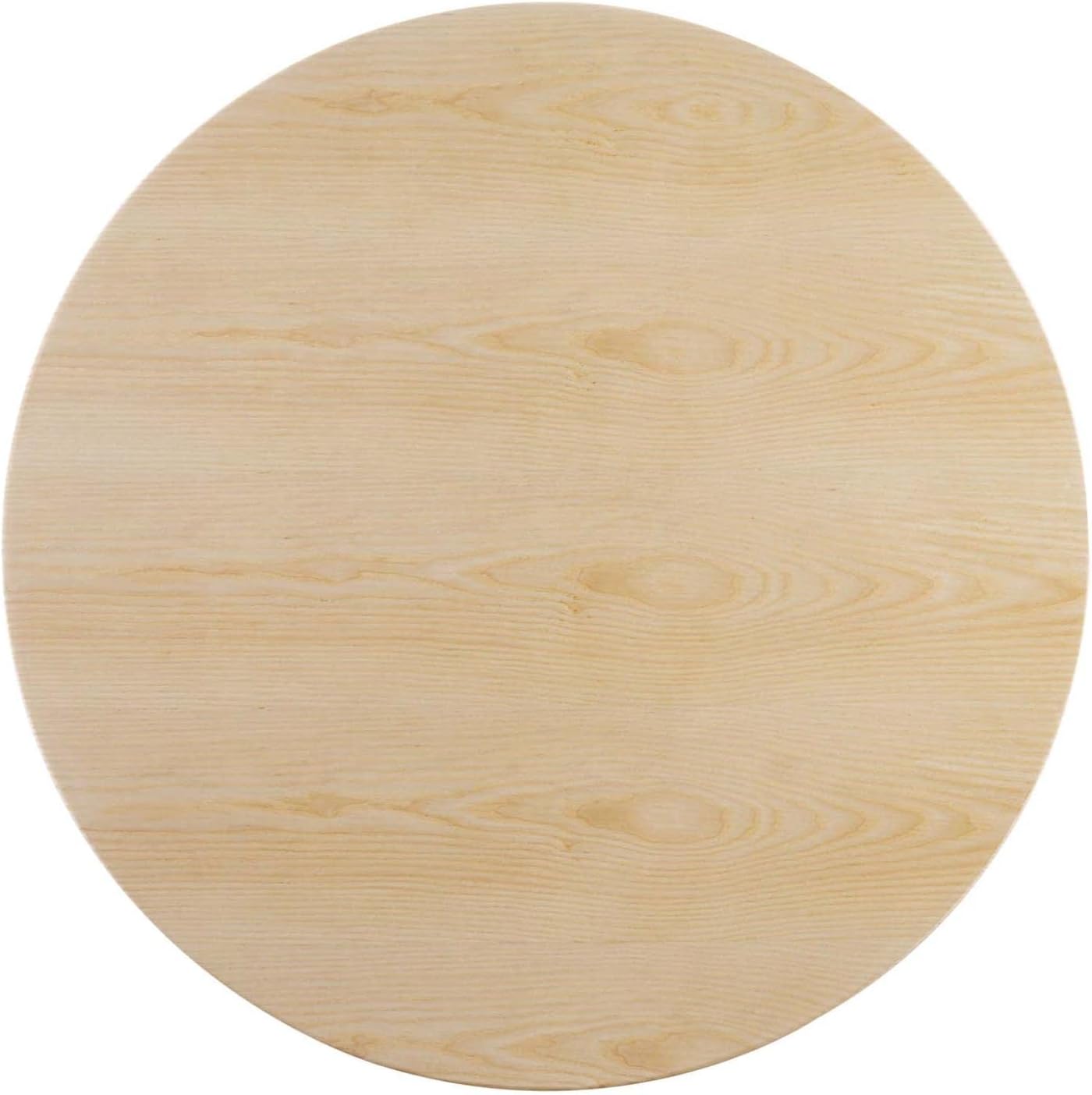 Modway Lippa Dining Table, 40', Black Natural