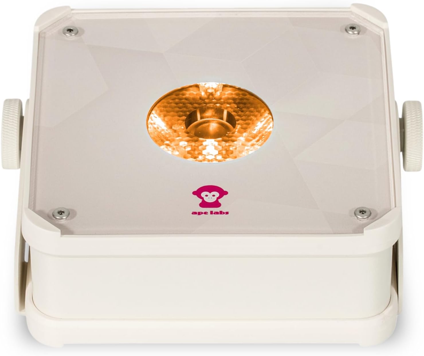Ape Labs Maxi 2+ IP RGBaW LED Uplight with AmberWhite Technology, 29 Color Presets for Event & Wedding - IP65 14 hrs Rechargeable Battery with Remote (Sold Separately), Wireless DMX App Control - Solo