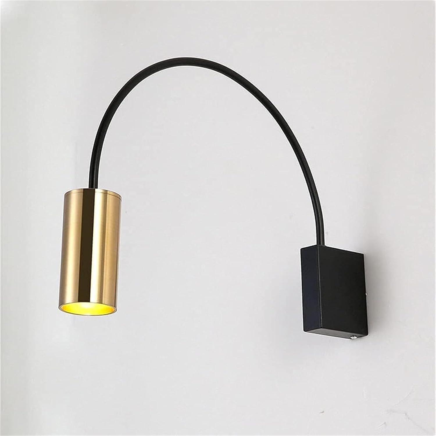Wall Lamp Modern Wall Light d Tube Metal Shade Black Bedroom Bedside Lamp Headboard Spotlights Indoor Wall Wash Lamps for Living Room Study Stairs Decorative Lighting Fixture
