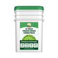 Freeze Dried Green Peas 10-Bag Bucket, 88 Oz | Premium Emergency Food Supply 25 Year Shelf Life | Prepper Supplies, Survival Food, Off Grid Living Supplies | Valley Food Storage Packaged in USA