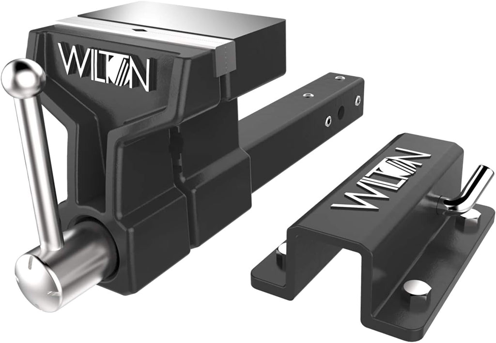 Wilton ATV All-Terrain Truck Hitch Vise, 6' Jaw Width, 5-3/4' Max Jaw Opening, 5' Throat (10010)