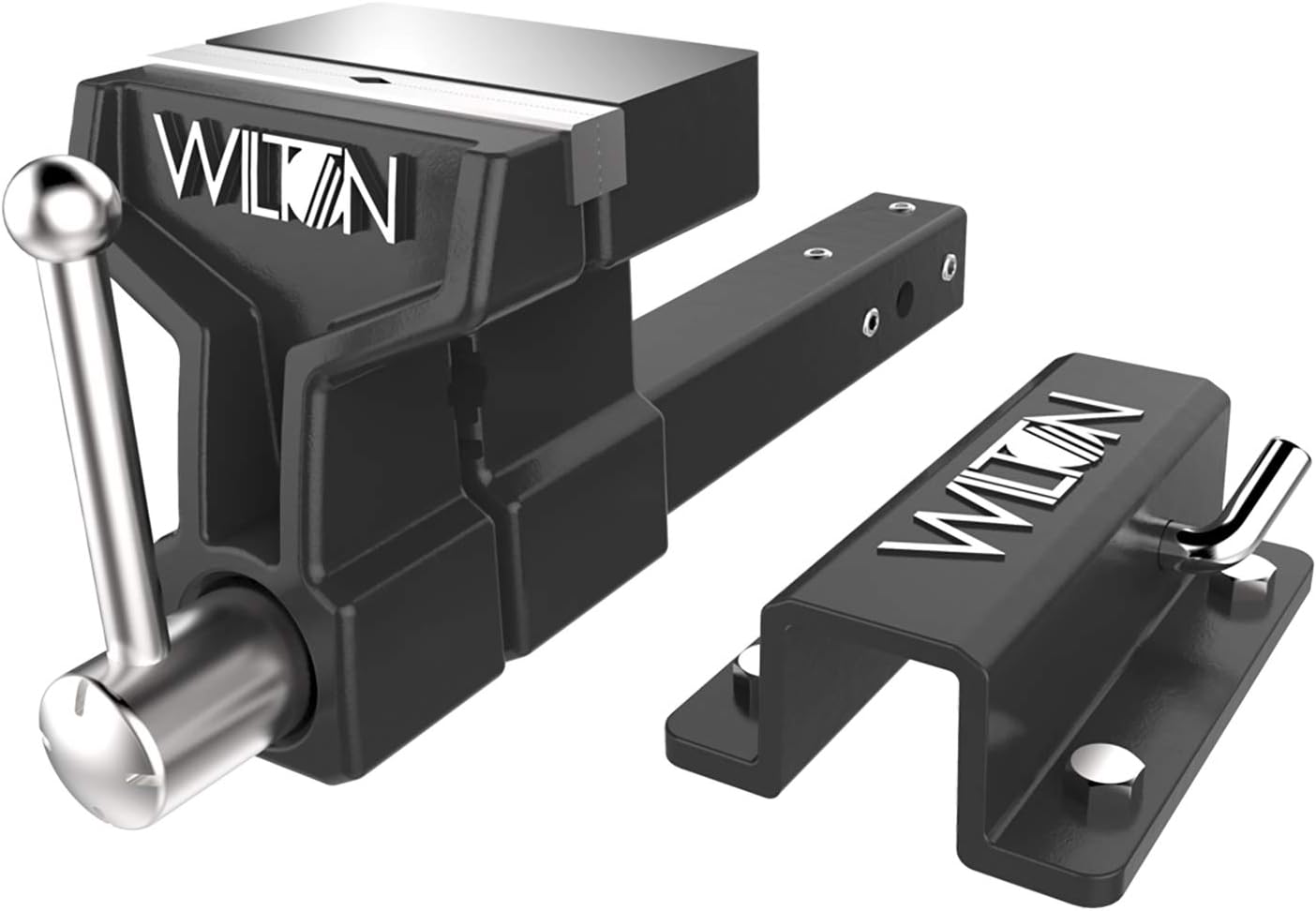 Wilton ATV All-Terrain Truck Hitch Vise, 6' Jaw Width, 5-3/4' Max Jaw Opening, 5' Throat (10010)