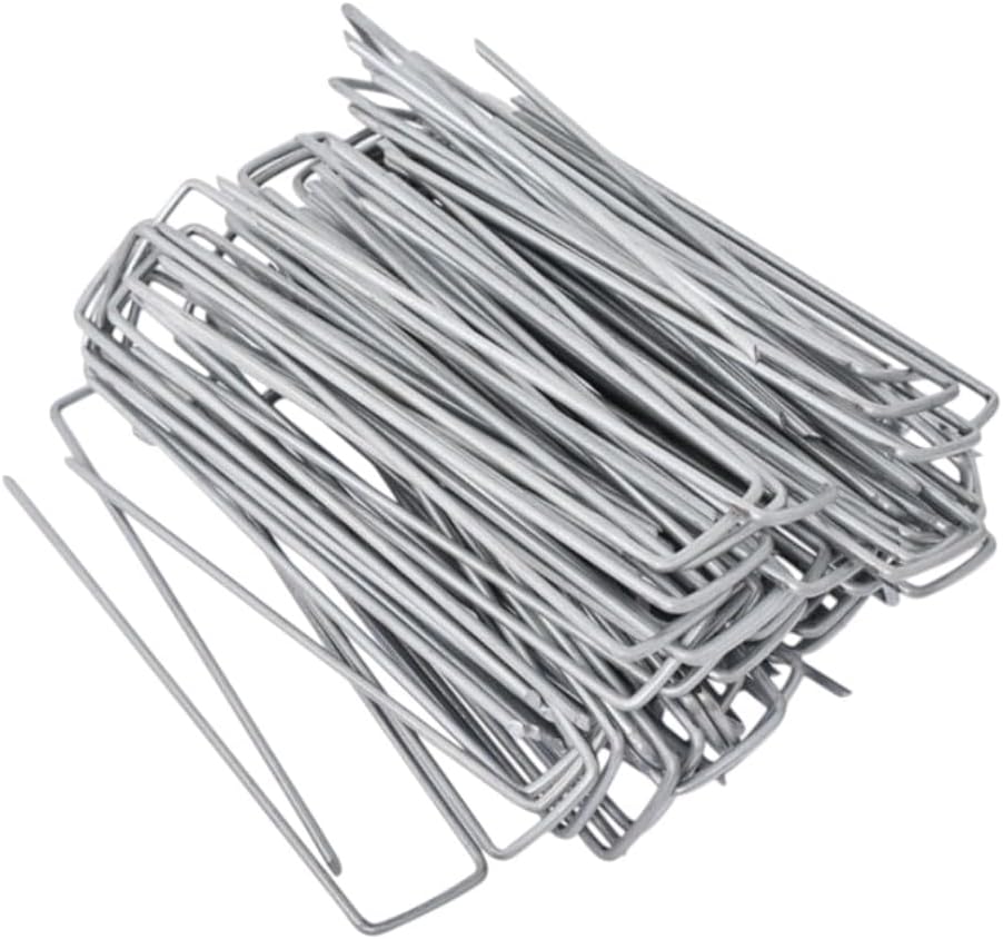 Replacement-Parts For 6' 11 Gauge 1000 Pack Landscape Staples Garden Stakes Galvanized Sod Staples Mod-W91R-2313