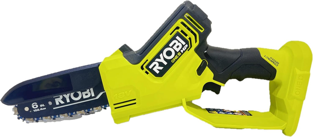RYOBI ONE+ HP 18V Brushless 6 in. Compact Pruning Mini Chainsaw Kit with Battery and Charger (Bulk Packaged)