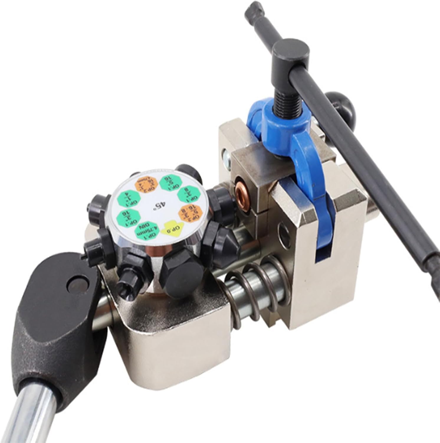 Automotive Brake Line Flaring Tool Kit, with Mini Pipe Cutter Bushing, Ideal for Lower Control Arm Repair and Maintenance. (Model)